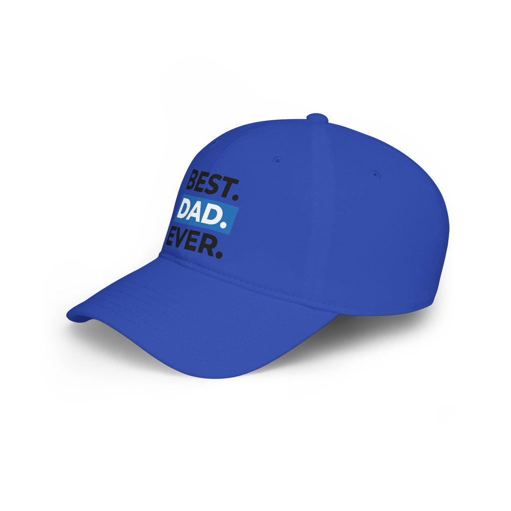 Best. Dad. Ever. Baseball Cap — Father’s Day Red Low Profile Hat