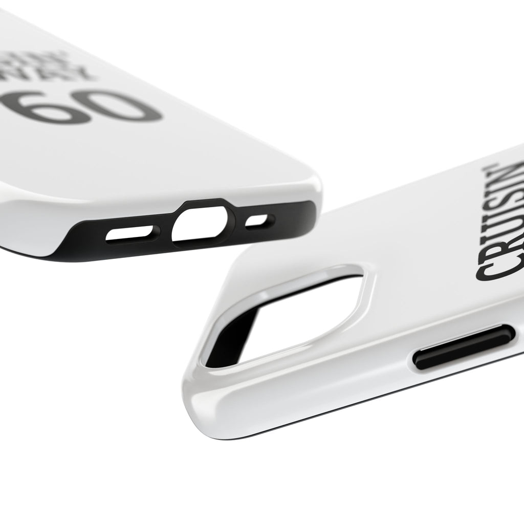 Cruisin' My Way into 60 Tough Phone Case — 60th Birthday Retro Celebration