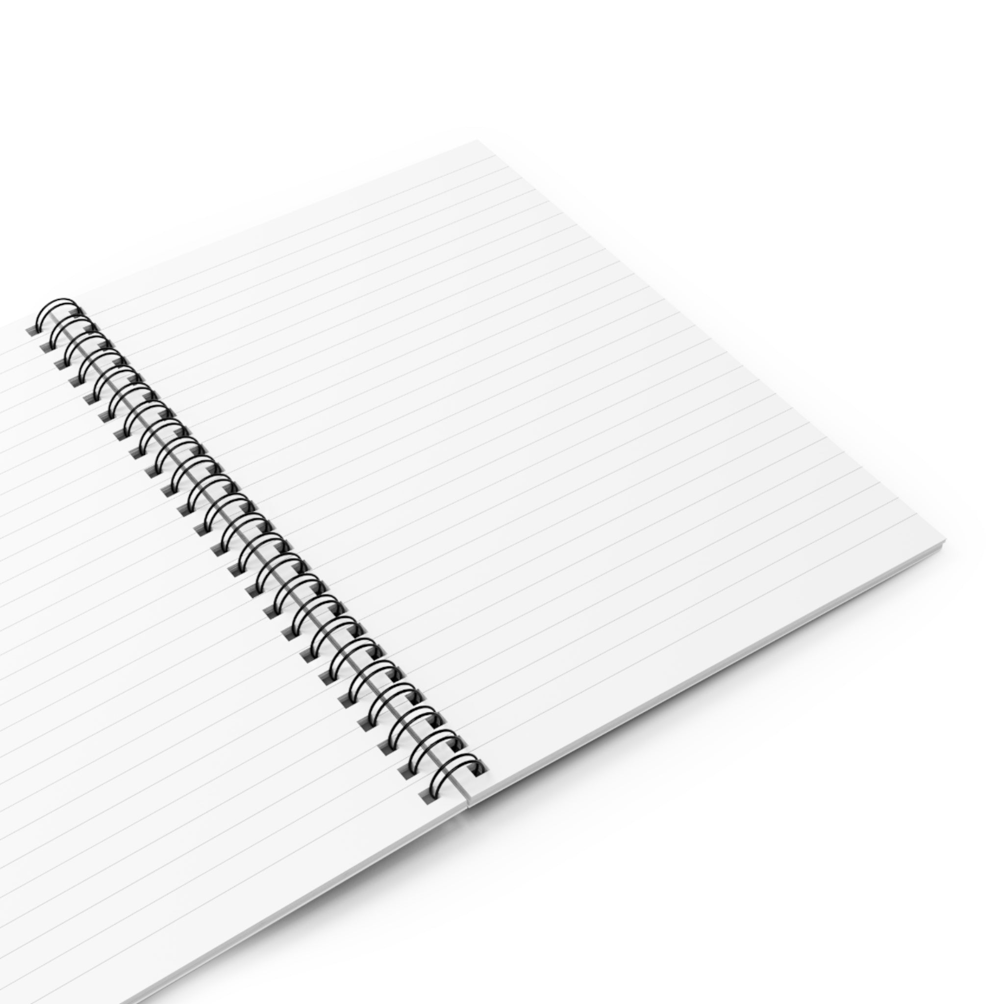 Floral Heart T-Shirt Spiral Notebook