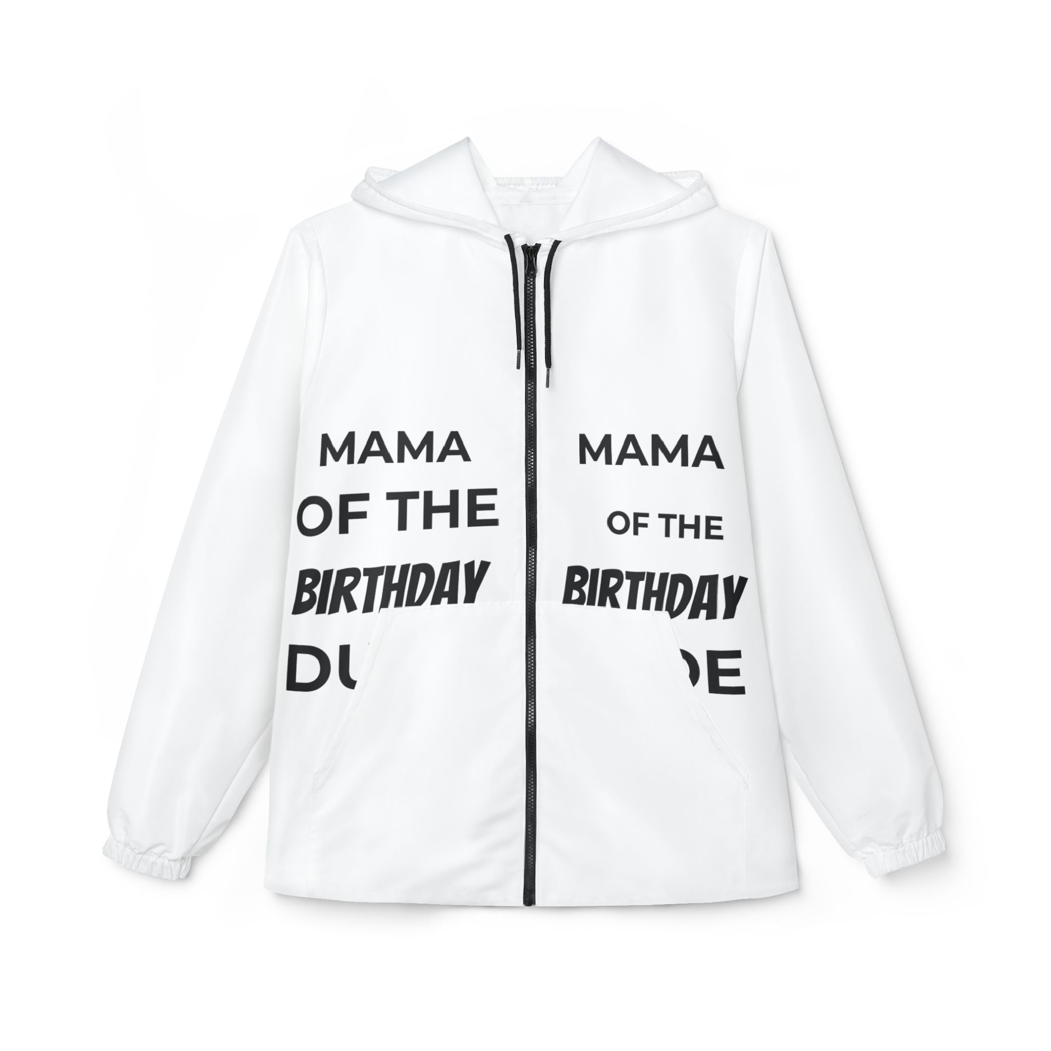 Mama of the Birthday Bride Windbreaker Jacket – Lightweight Celebration Hoodie