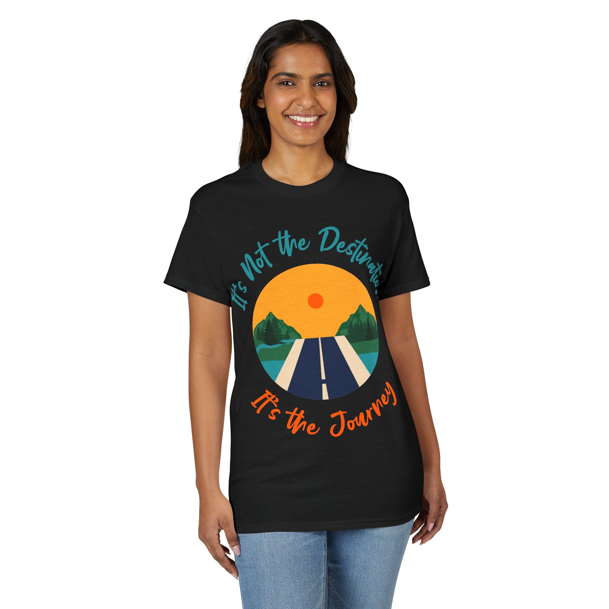 Journey Road T-Shirt — "It's Not the Destination, It's the Journey" Graphic Tee