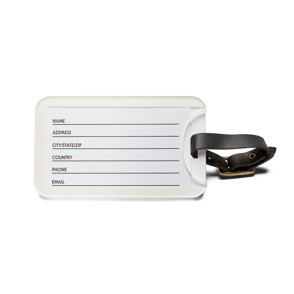 Luggage Tag — “Cruisin' My Way into 60” Birthday Travel ID