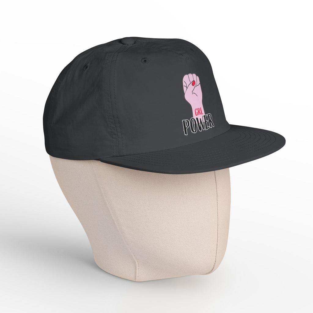 Surf Cap — "GRL POWER" Raised Fist Embroidered Surf Cap