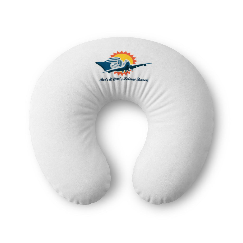 Nursing Pillow Cover - Baby Feeding Support Cover with Subtle Travel Sun & Plane Logo