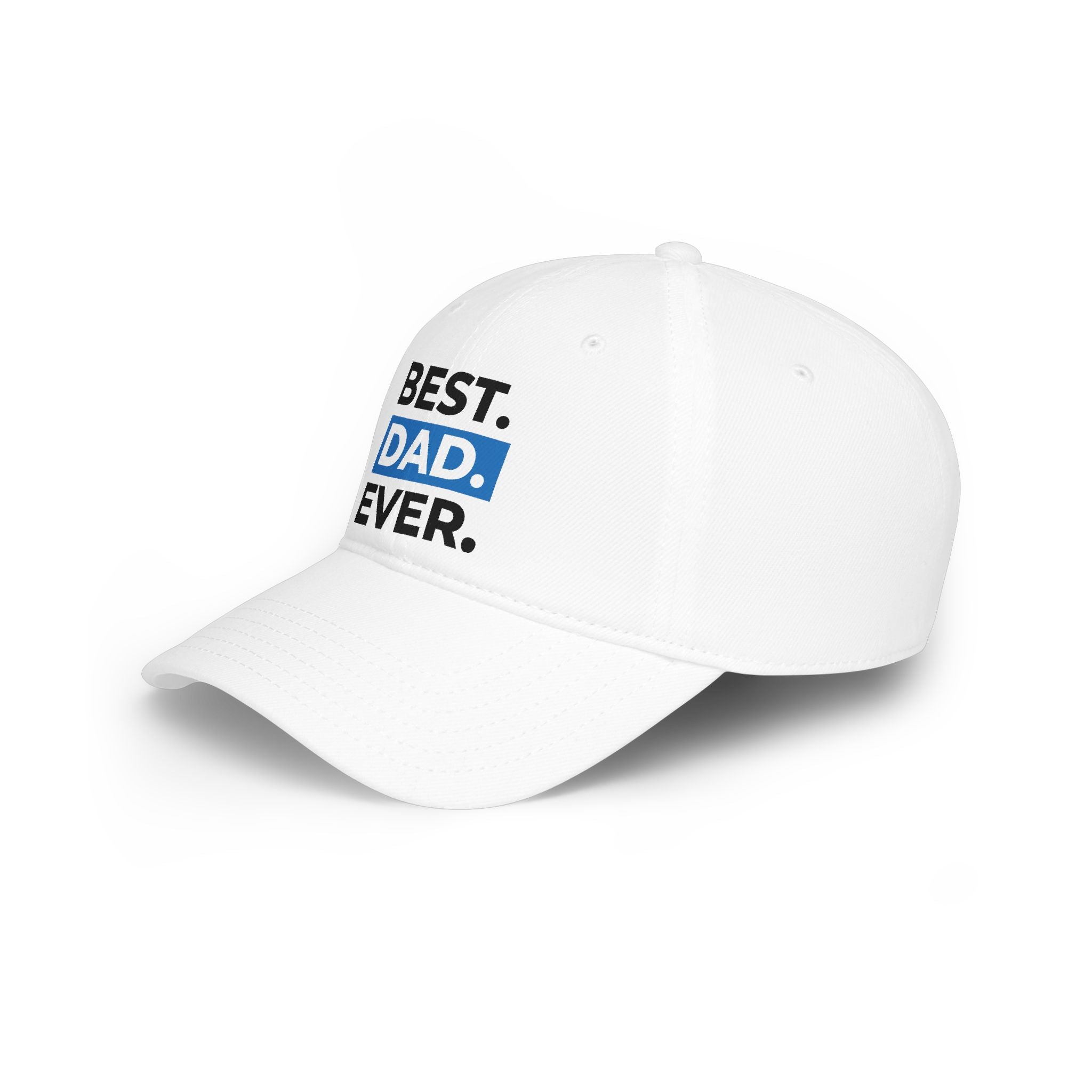 Best. Dad. Ever. Baseball Cap — Father’s Day Red Low Profile Hat