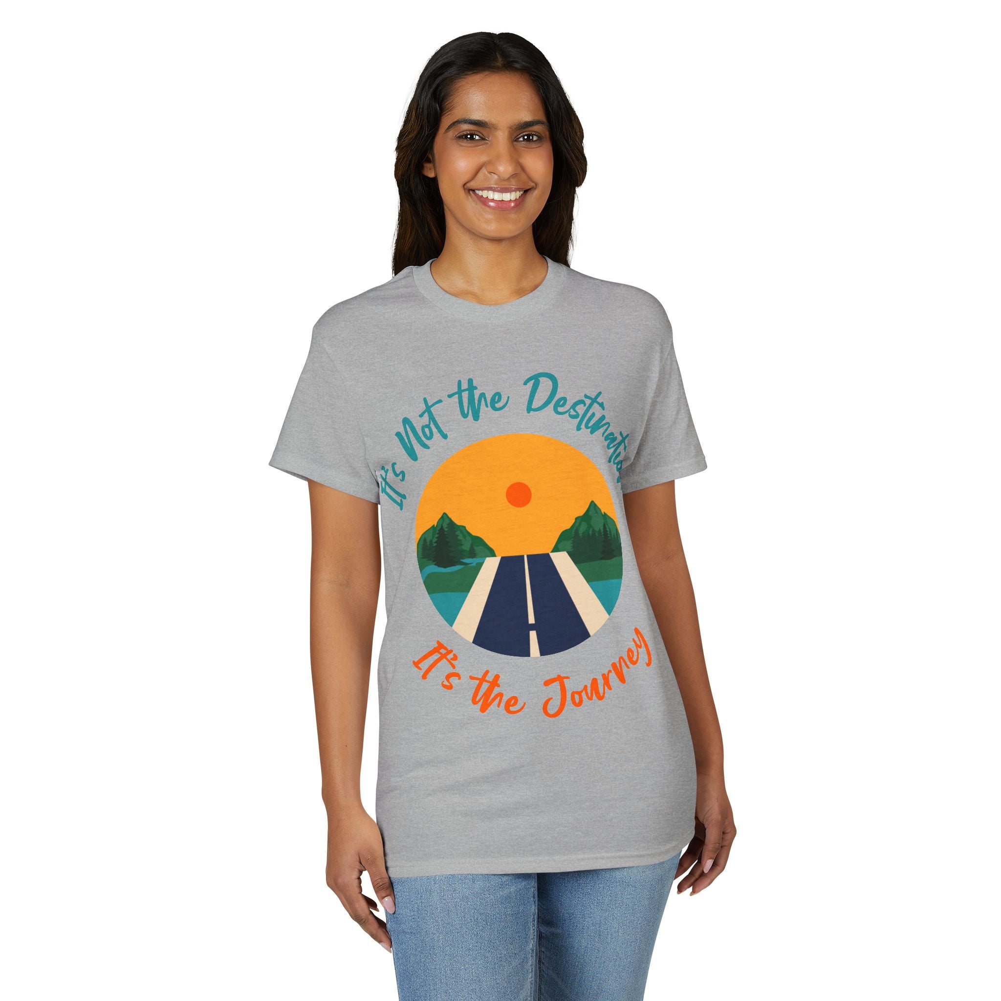 Journey Road T-Shirt — "It's Not the Destination, It's the Journey" Graphic Tee