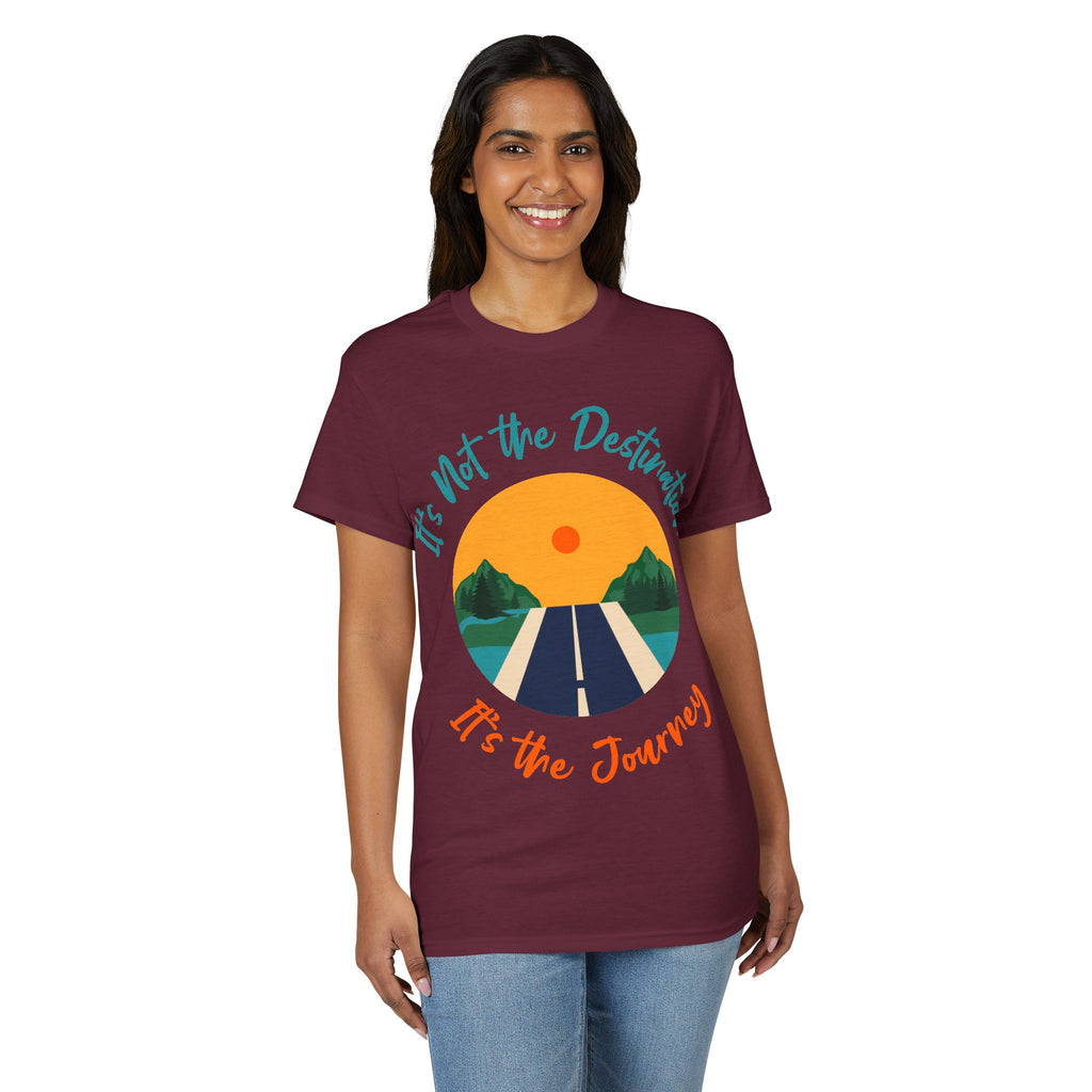 Journey Road T-Shirt — "It's Not the Destination, It's the Journey" Graphic Tee