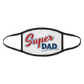 Super Dad Face Mask — Father's Day Mask with Retro Script