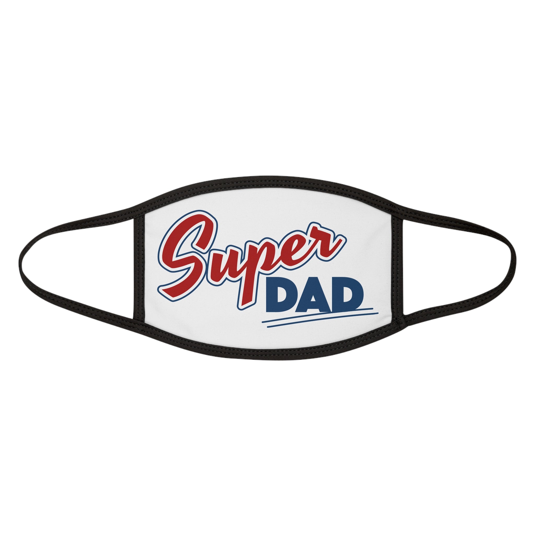 Super Dad Face Mask — Father's Day Mask with Retro Script