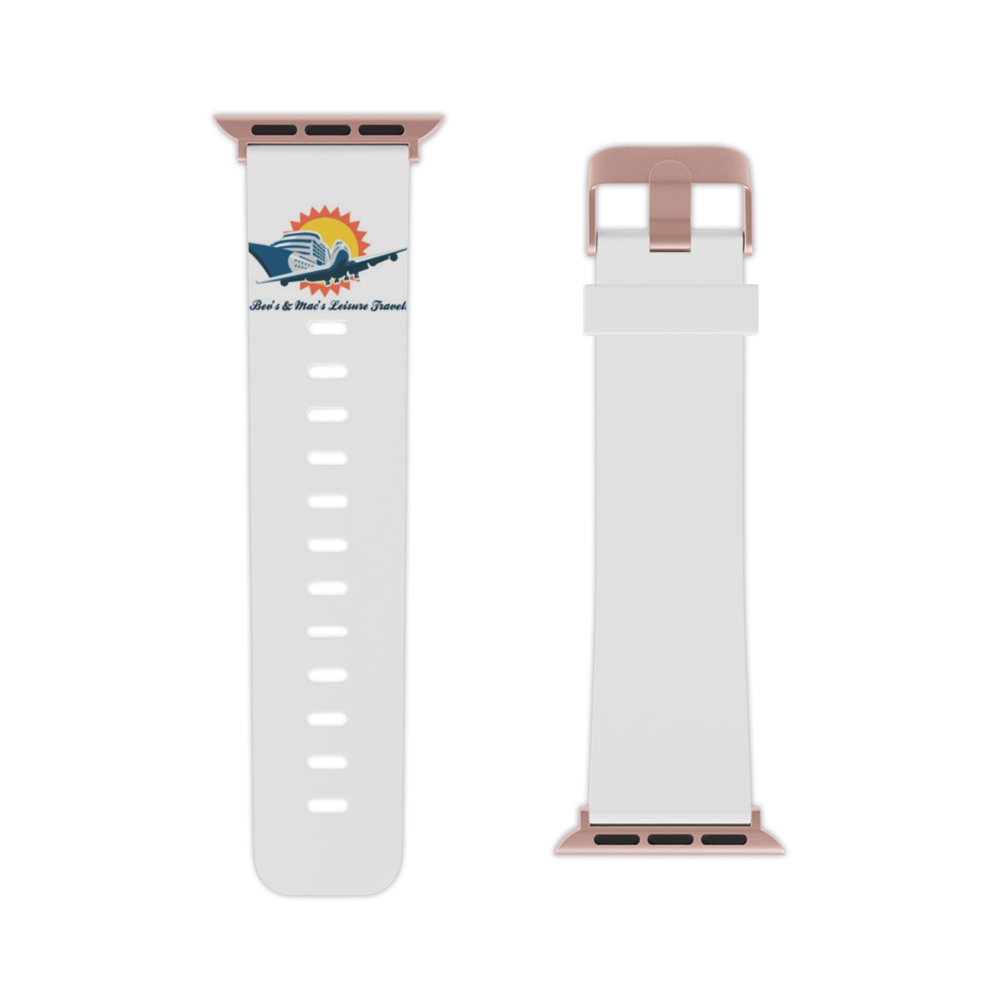 Apple Watch Band — Sunrise Beach Cruise Logo Silicone Strap