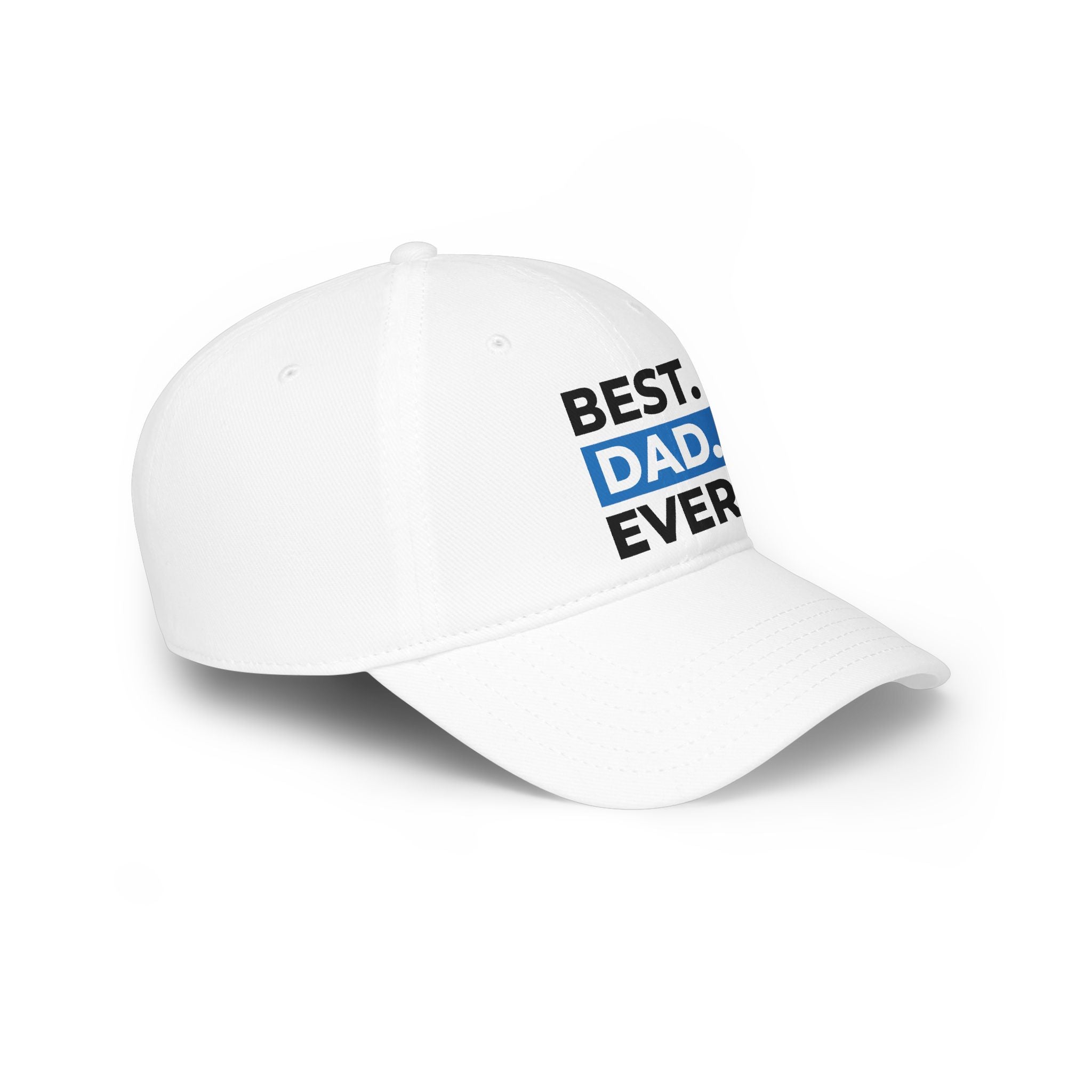 Best. Dad. Ever. Baseball Cap — Father’s Day Red Low Profile Hat