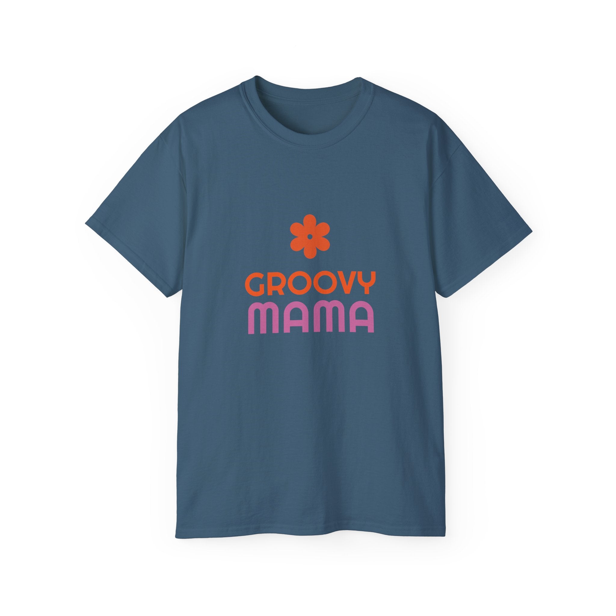 Groovy Mama Tee — Retro Flower Mother’s Day Gift