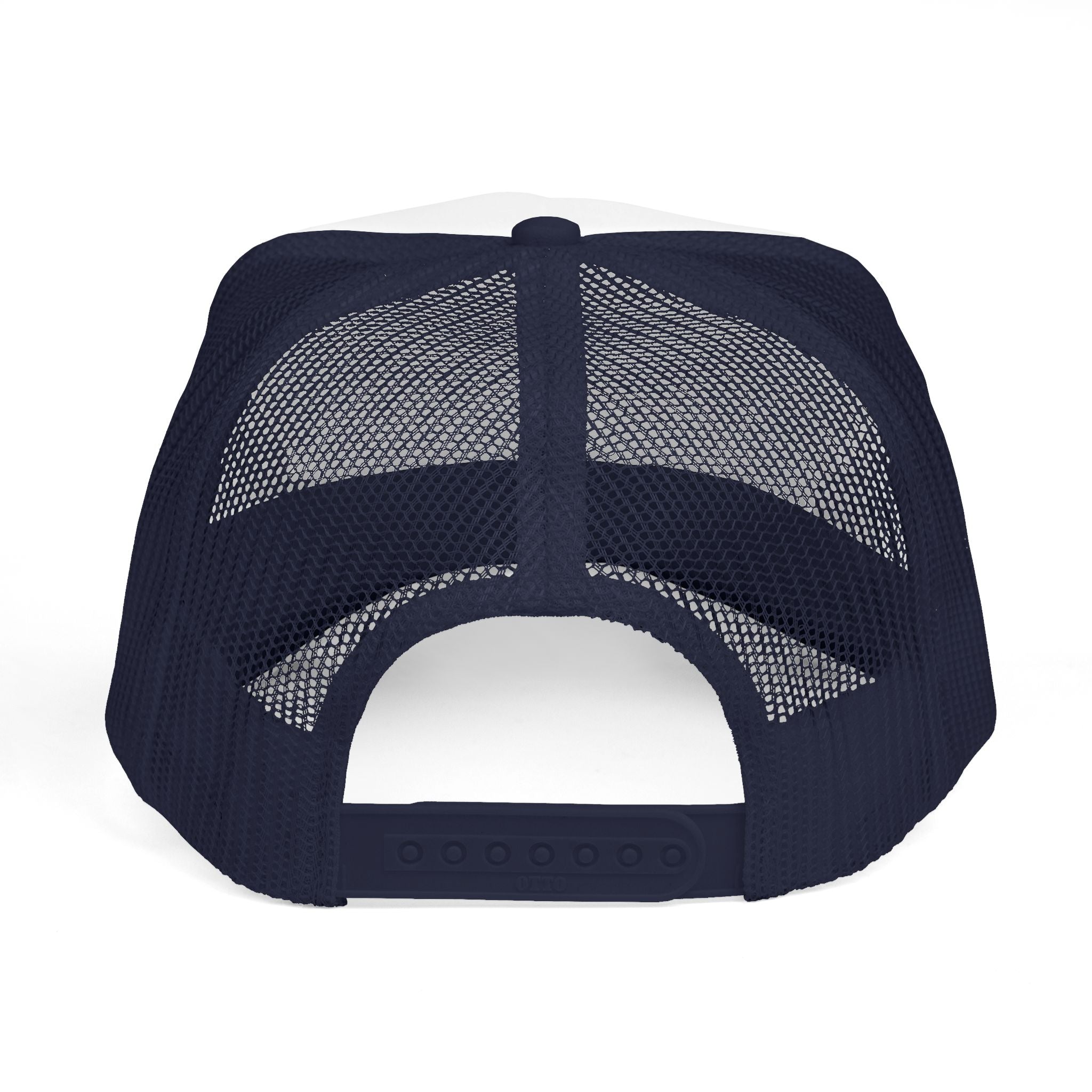 Trucker Cap — "Red Wine Blue" Patriotic Wine Lover Mesh Hat