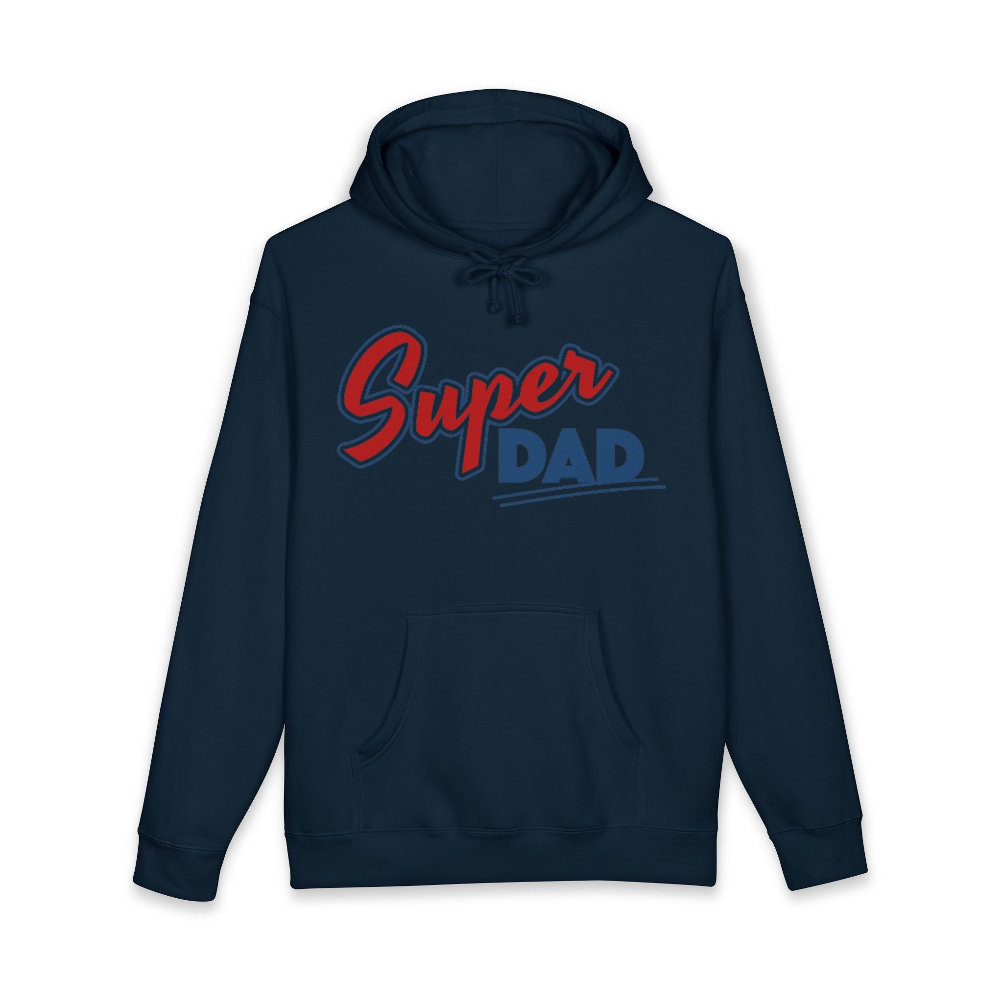 Super Dad Hoodie — Retro Patriotic Father's Day Sweatshirt