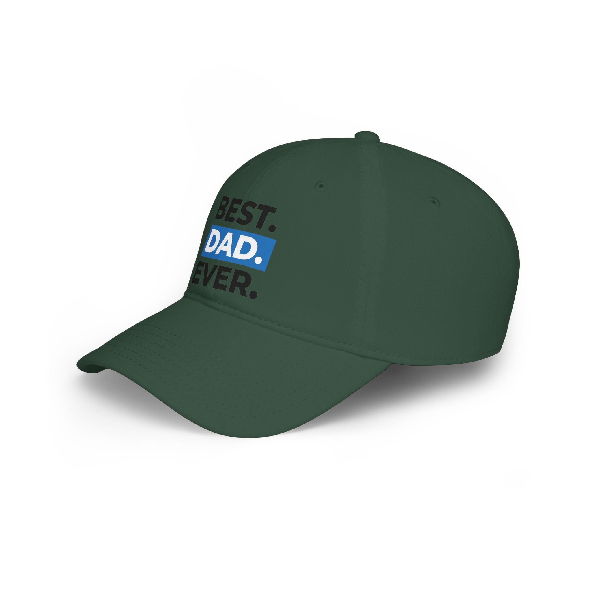 Best. Dad. Ever. Baseball Cap — Father’s Day Red Low Profile Hat