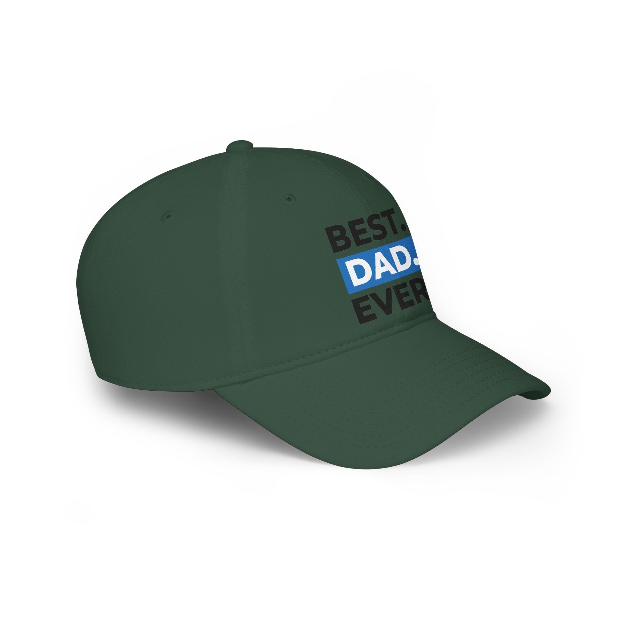 Best. Dad. Ever. Baseball Cap — Father’s Day Red Low Profile Hat