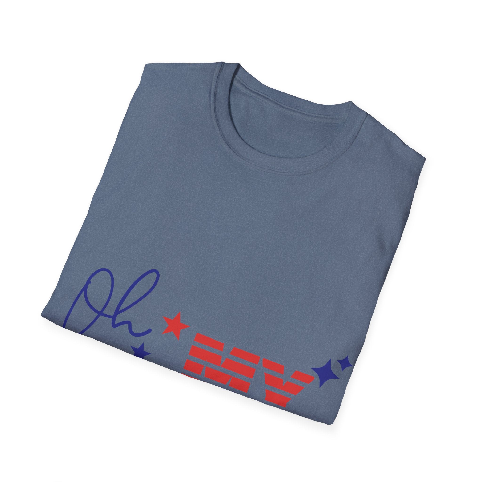 Oh My Stars Patriotic T-Shirt — Fourth of July USA Flag Design
