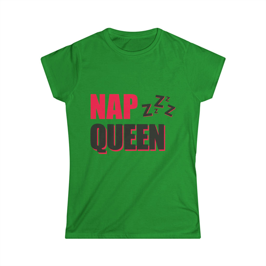 Nap Queen Women's Tee — Funny Nap Zzz Graphic T-Shirt