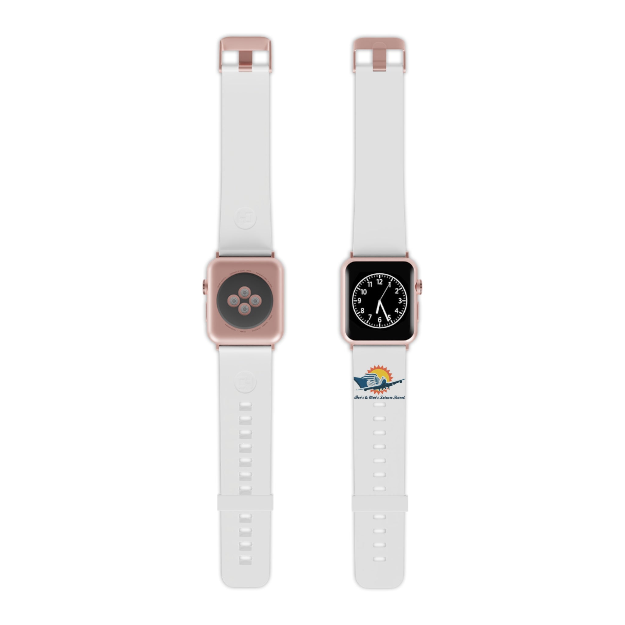 Apple Watch Band — Sunrise Beach Cruise Logo Silicone Strap