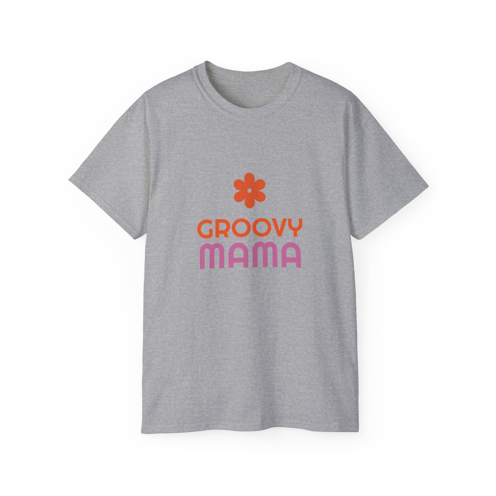 Groovy Mama Tee — Retro Flower Mother’s Day Gift
