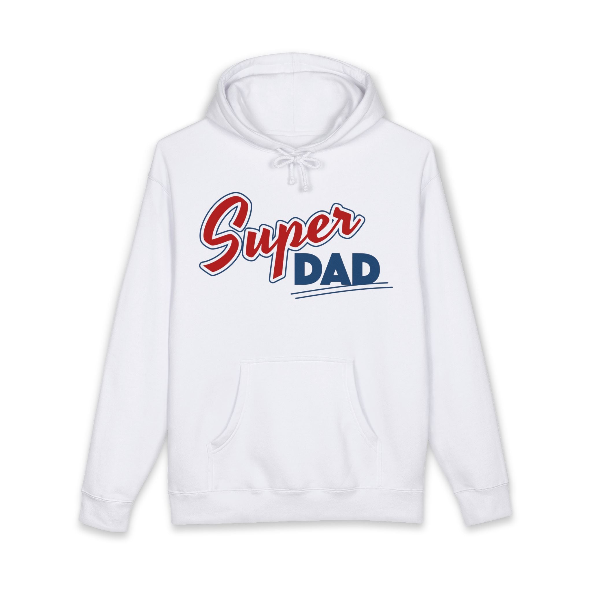 Super Dad Hoodie — Retro Patriotic Father's Day Sweatshirt