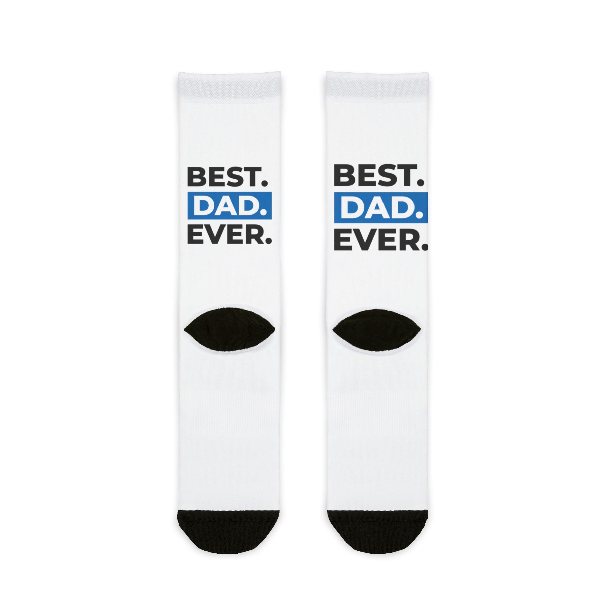 Best. Dad. Ever. Sublimation Crew Socks - Father’s Day Gift