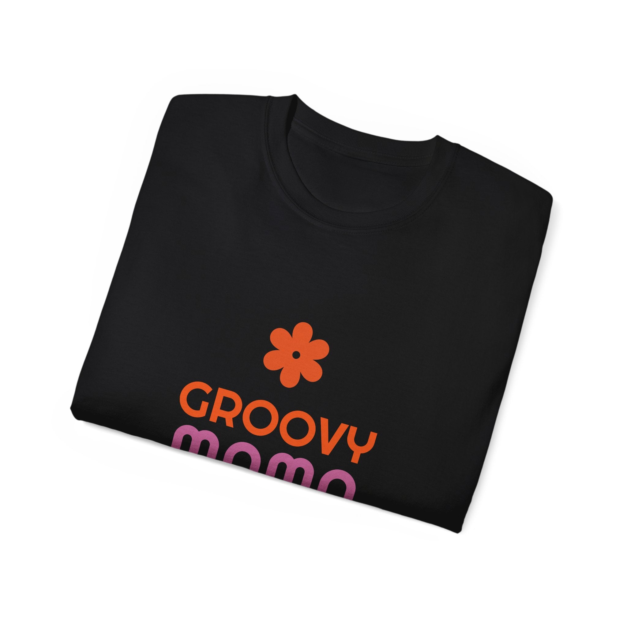 Groovy Mama Tee — Retro Flower Mother’s Day Gift