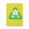 Daisy Flower Hardcover Journal — Cute Botanical Notebook for Notes & Gifts