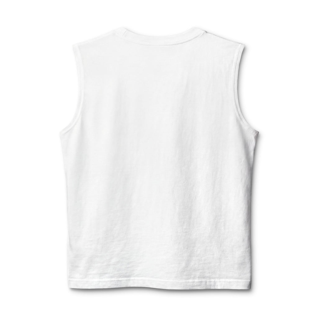Vintage Travel Plane Tank Top — "Best & Mad's Leisure Tours" Graphic