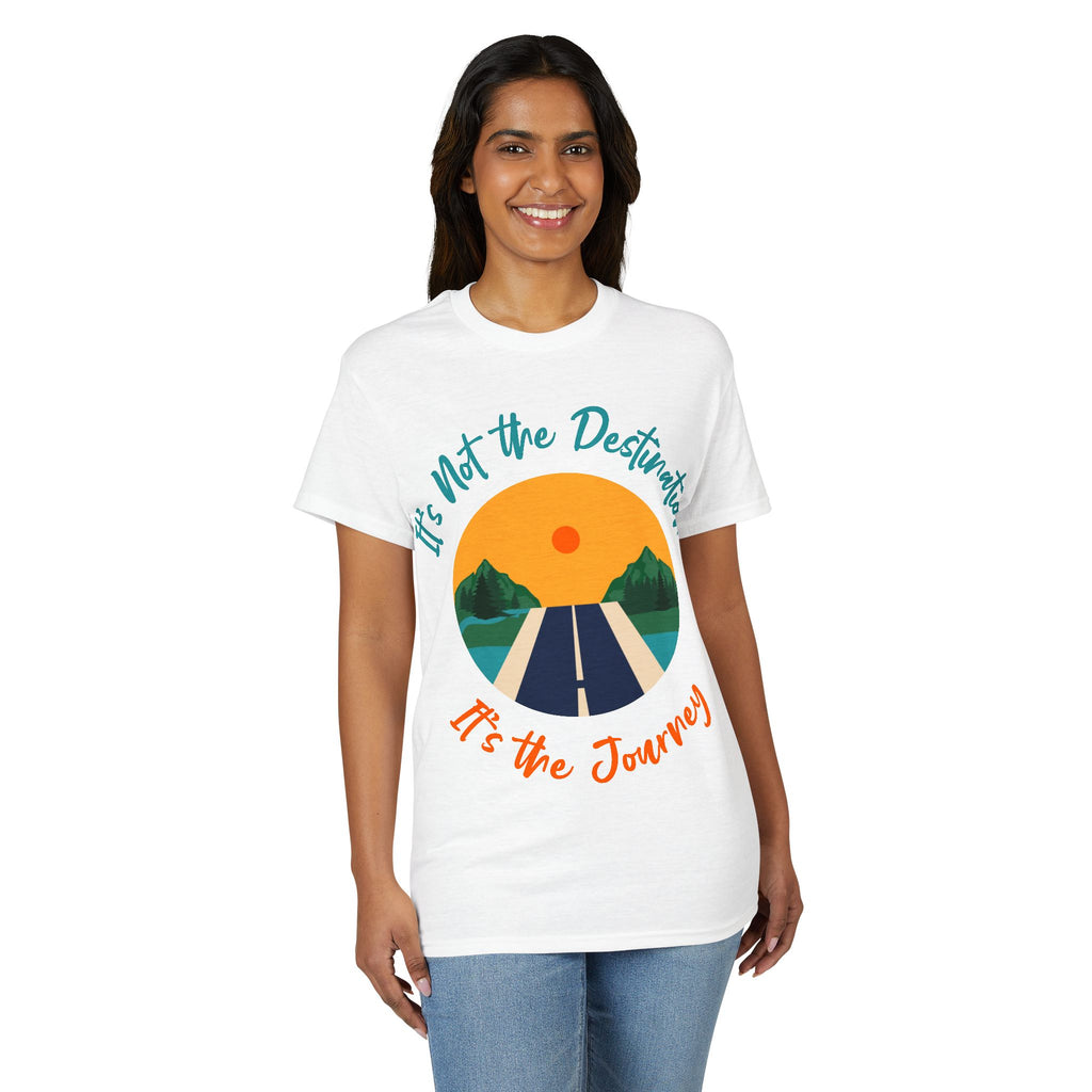 Journey Road T-Shirt — "It's Not the Destination, It's the Journey" Graphic Tee