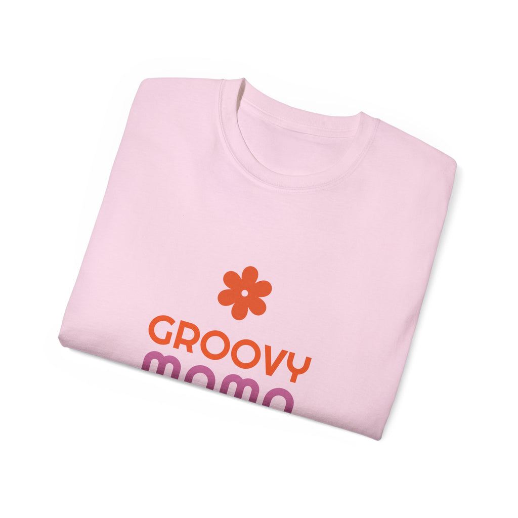 Groovy Mama Tee — Retro Flower Mother’s Day Gift