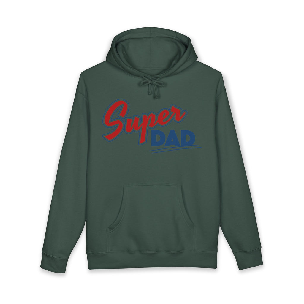 Super Dad Hoodie — Retro Patriotic Father's Day Sweatshirt