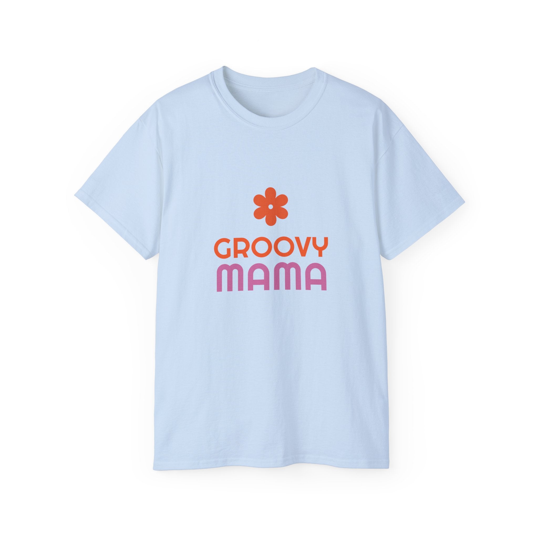 Groovy Mama Tee — Retro Flower Mother’s Day Gift