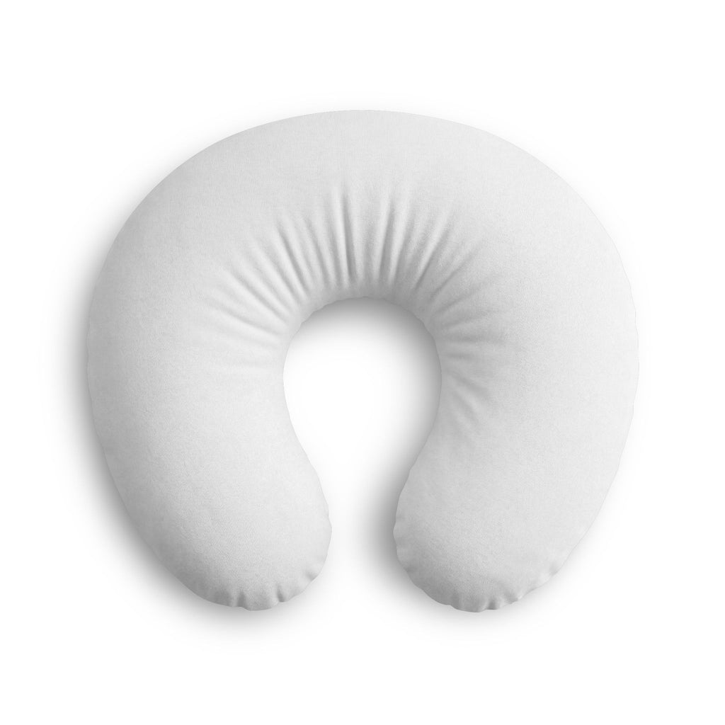 Nursing Pillow Cover - Baby Feeding Support Cover with Subtle Travel Sun & Plane Logo