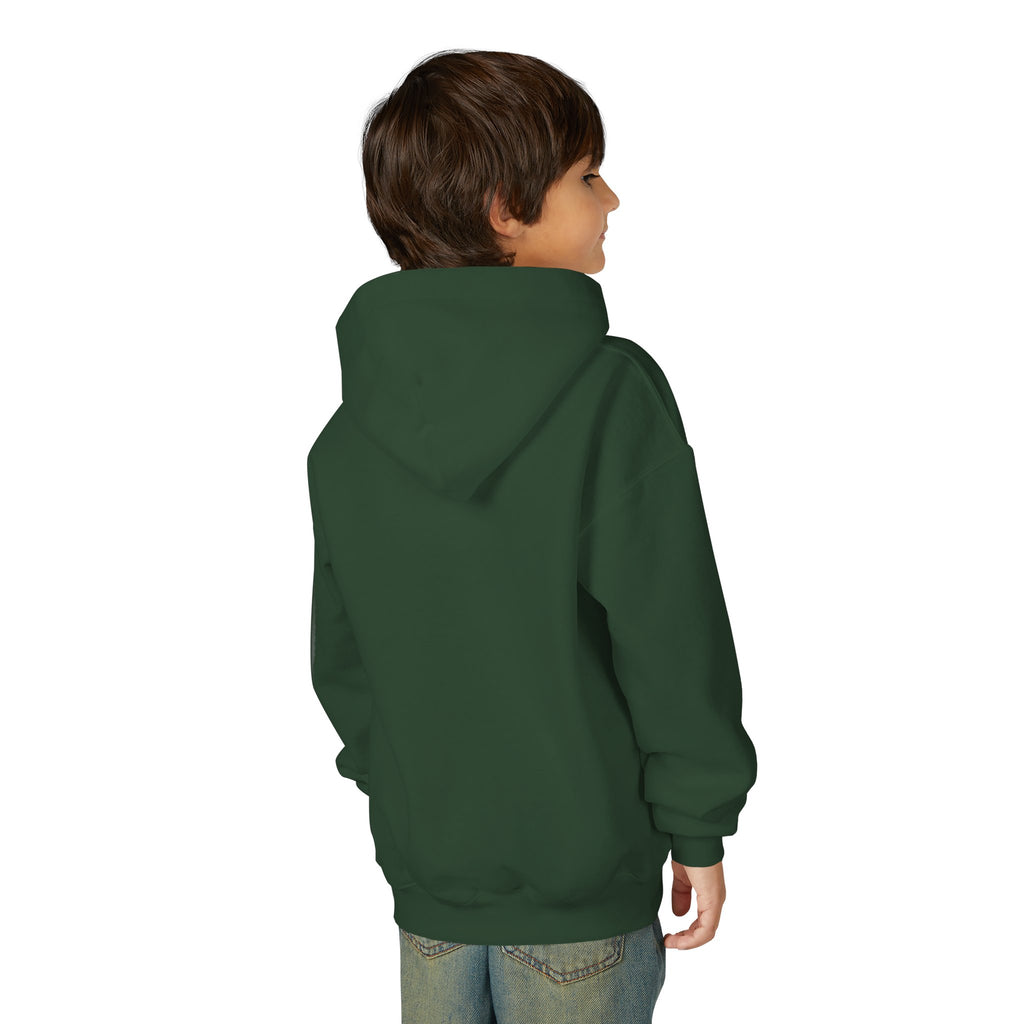Youth Hoodie — “Learning Today, Leading Tomorrow” Inspirational School Sweatshirt