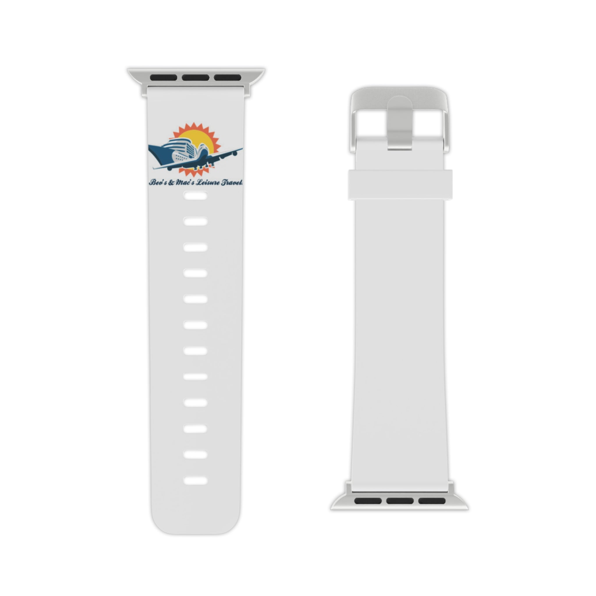 Apple Watch Band — Sunrise Beach Cruise Logo Silicone Strap