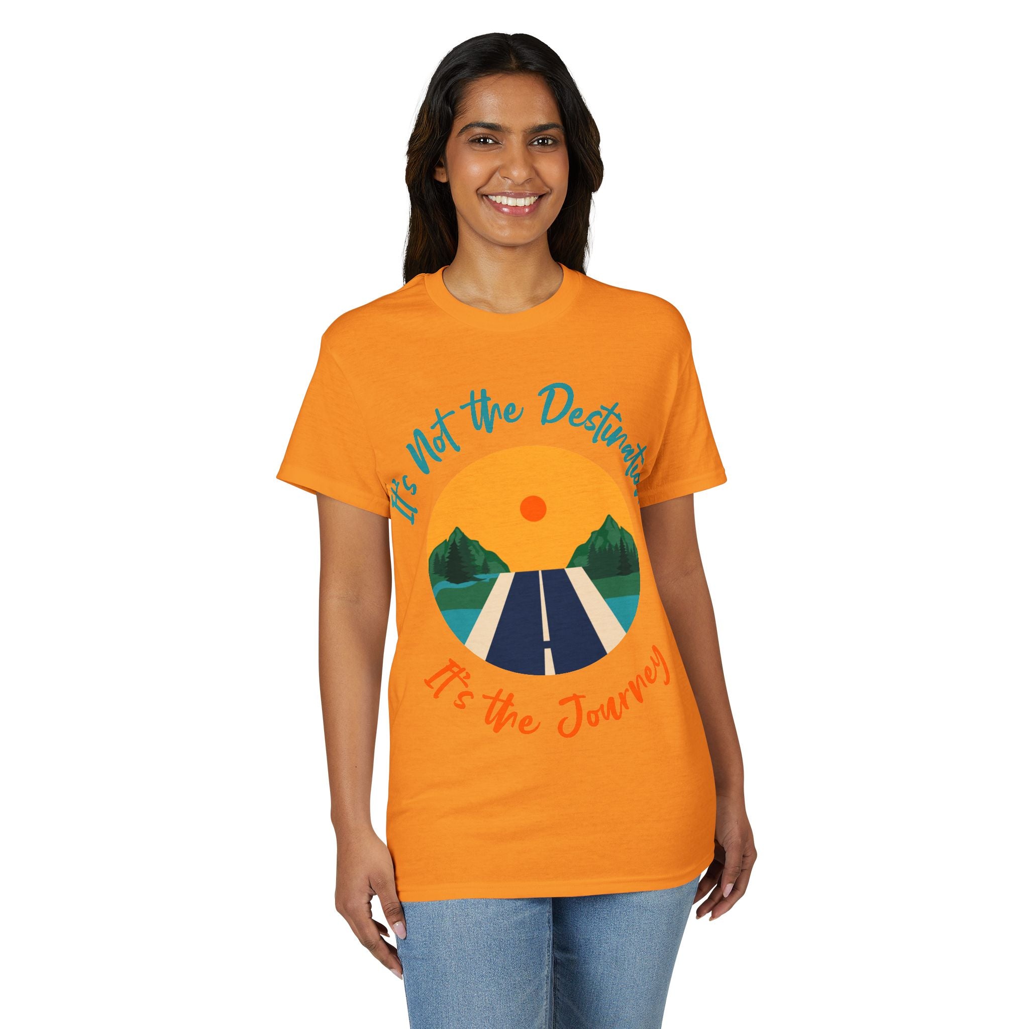 Journey Road T-Shirt — "It's Not the Destination, It's the Journey" Graphic Tee