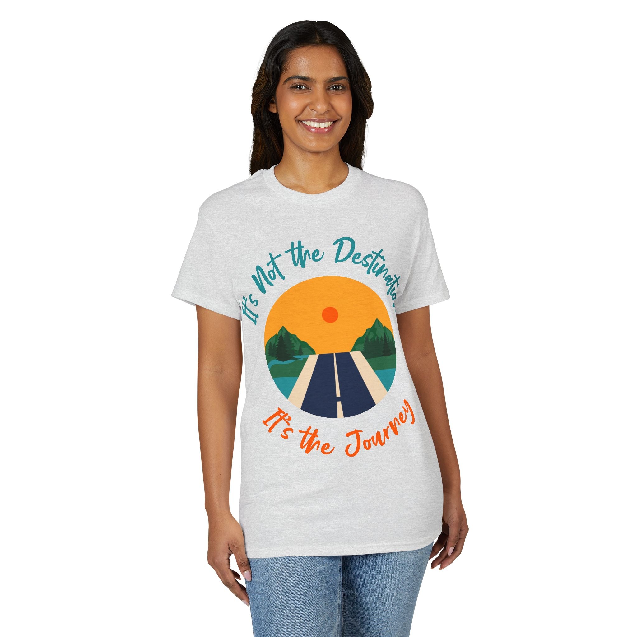 Journey Road T-Shirt — "It's Not the Destination, It's the Journey" Graphic Tee