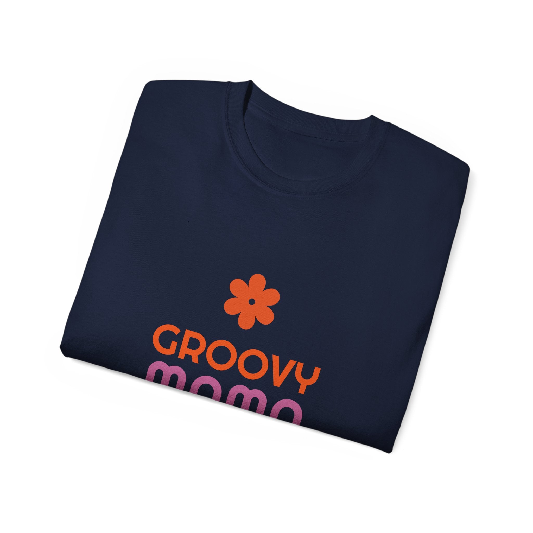 Groovy Mama Tee — Retro Flower Mother’s Day Gift