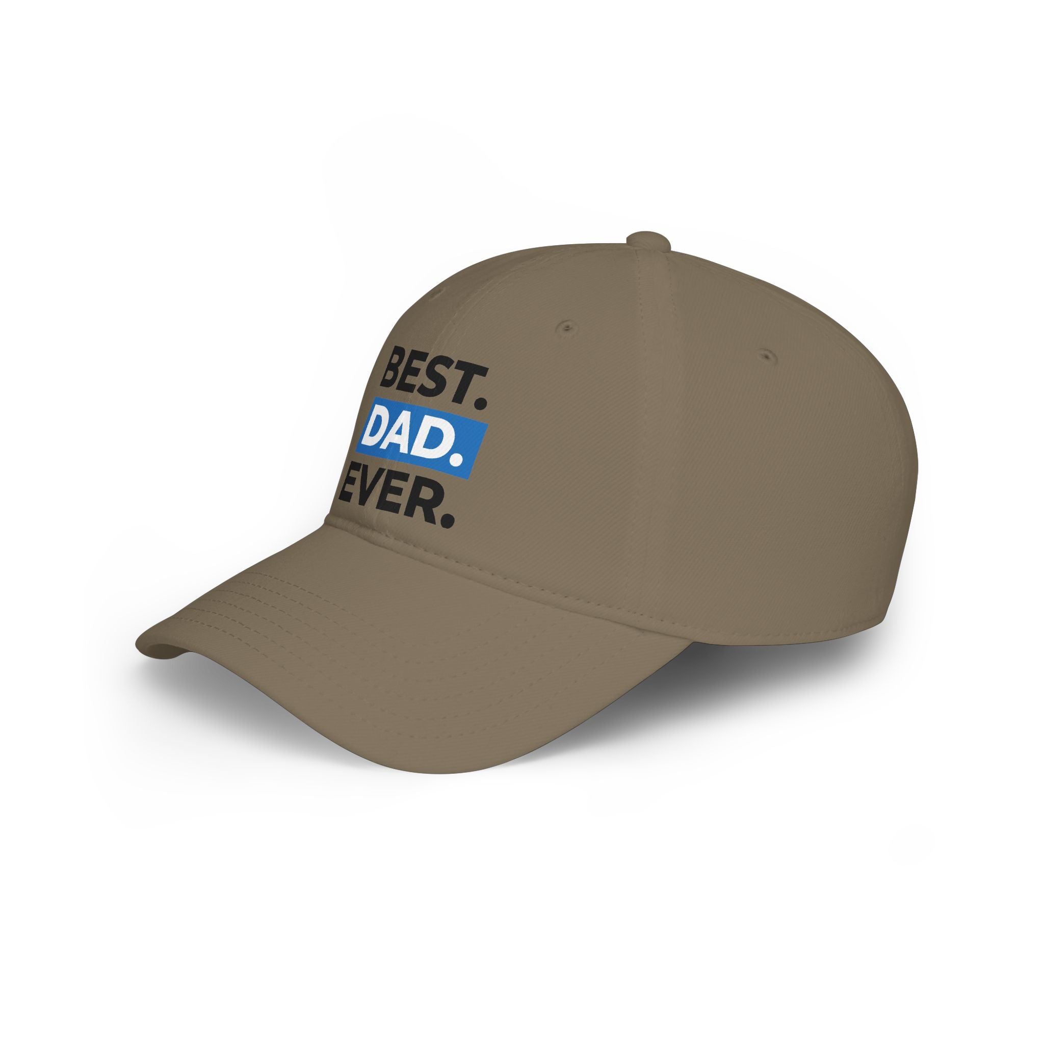 Best. Dad. Ever. Baseball Cap — Father’s Day Red Low Profile Hat