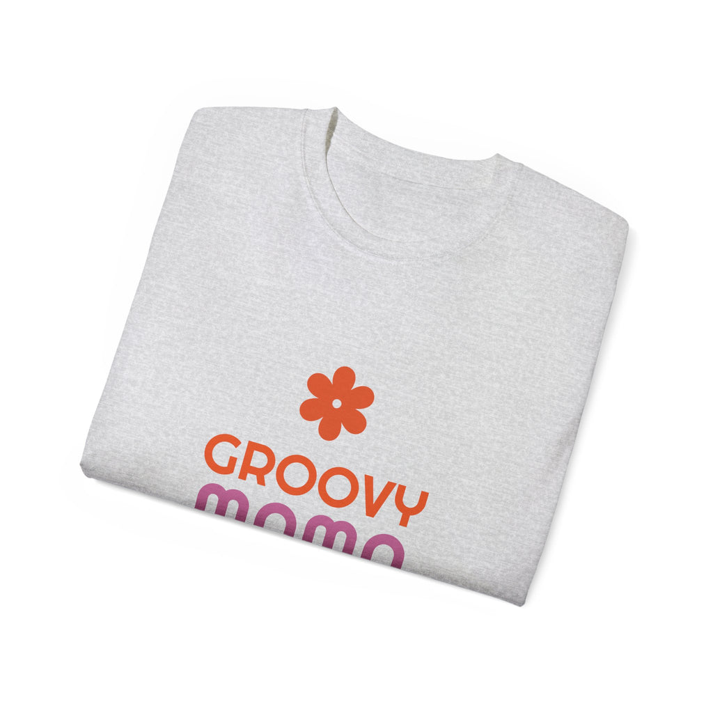 Groovy Mama Tee — Retro Flower Mother’s Day Gift