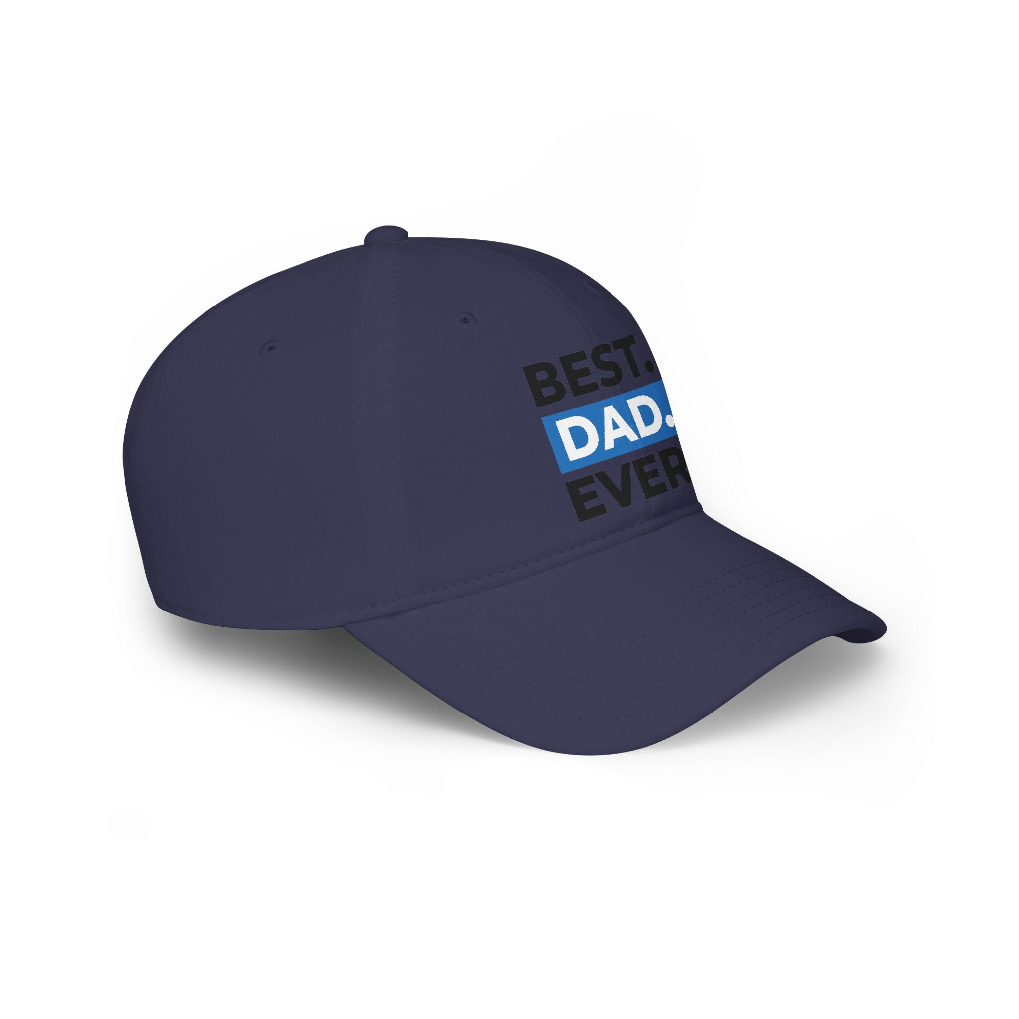 Best. Dad. Ever. Baseball Cap — Father’s Day Red Low Profile Hat