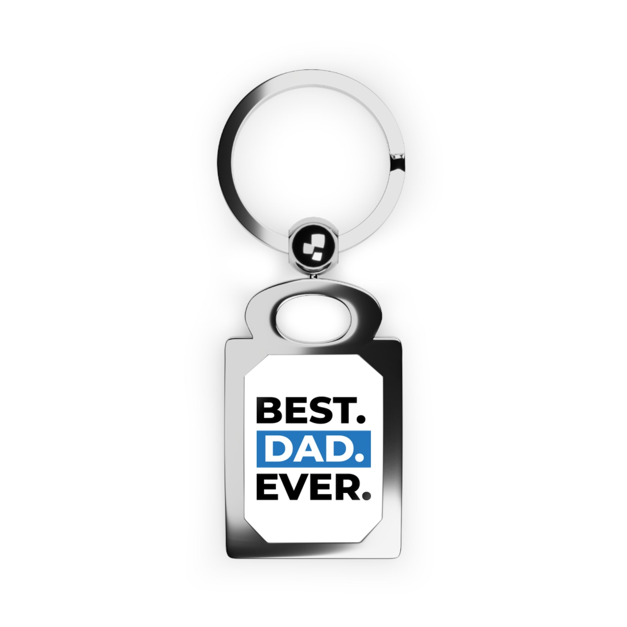 Best. Dad. Ever. Rectangle Photo Keyring — Personalized Father’s Day Gift