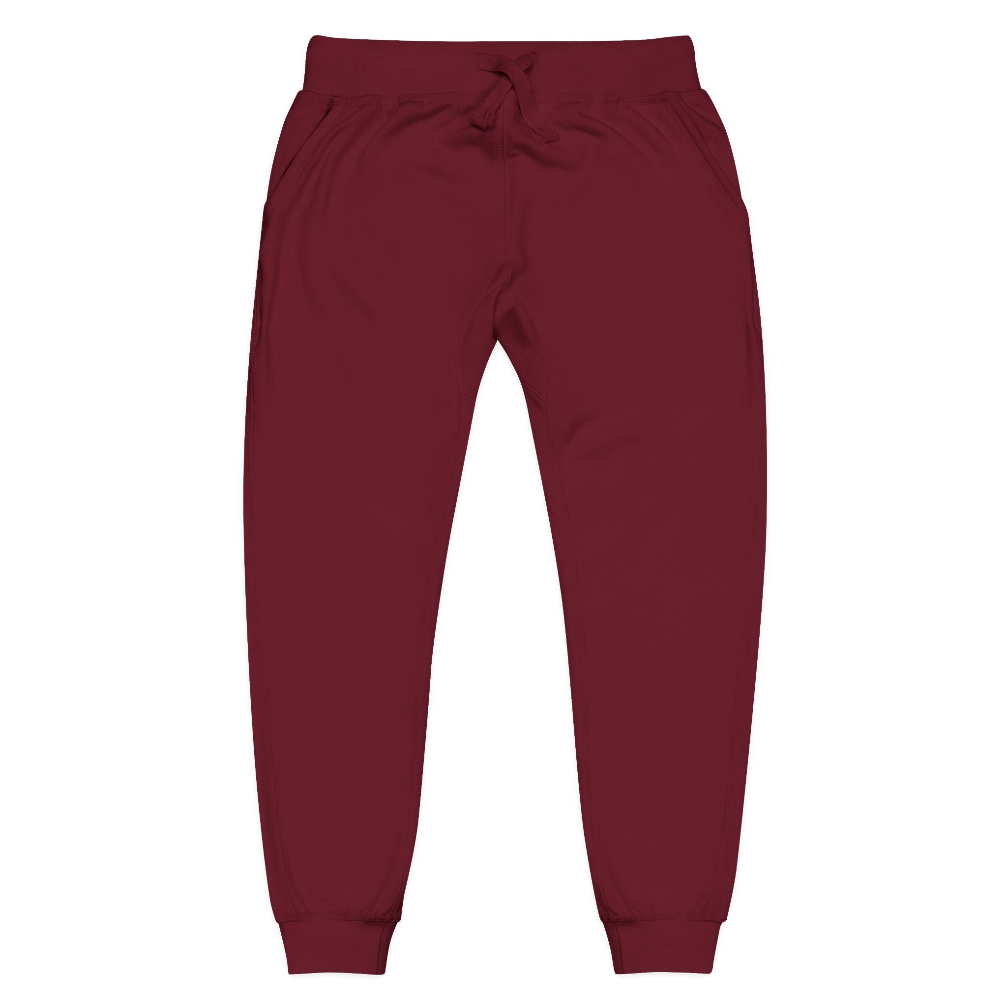 Embroidered Fleece Sweatpants — Cozy Casual Joggers