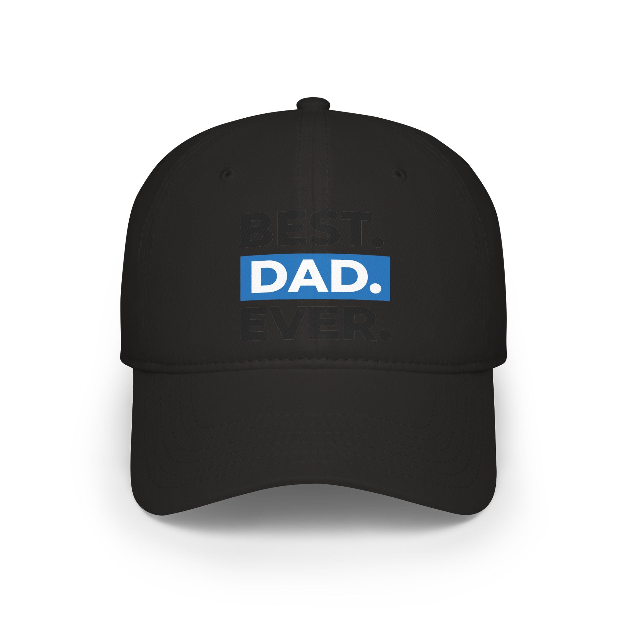 Best. Dad. Ever. Baseball Cap — Father’s Day Red Low Profile Hat