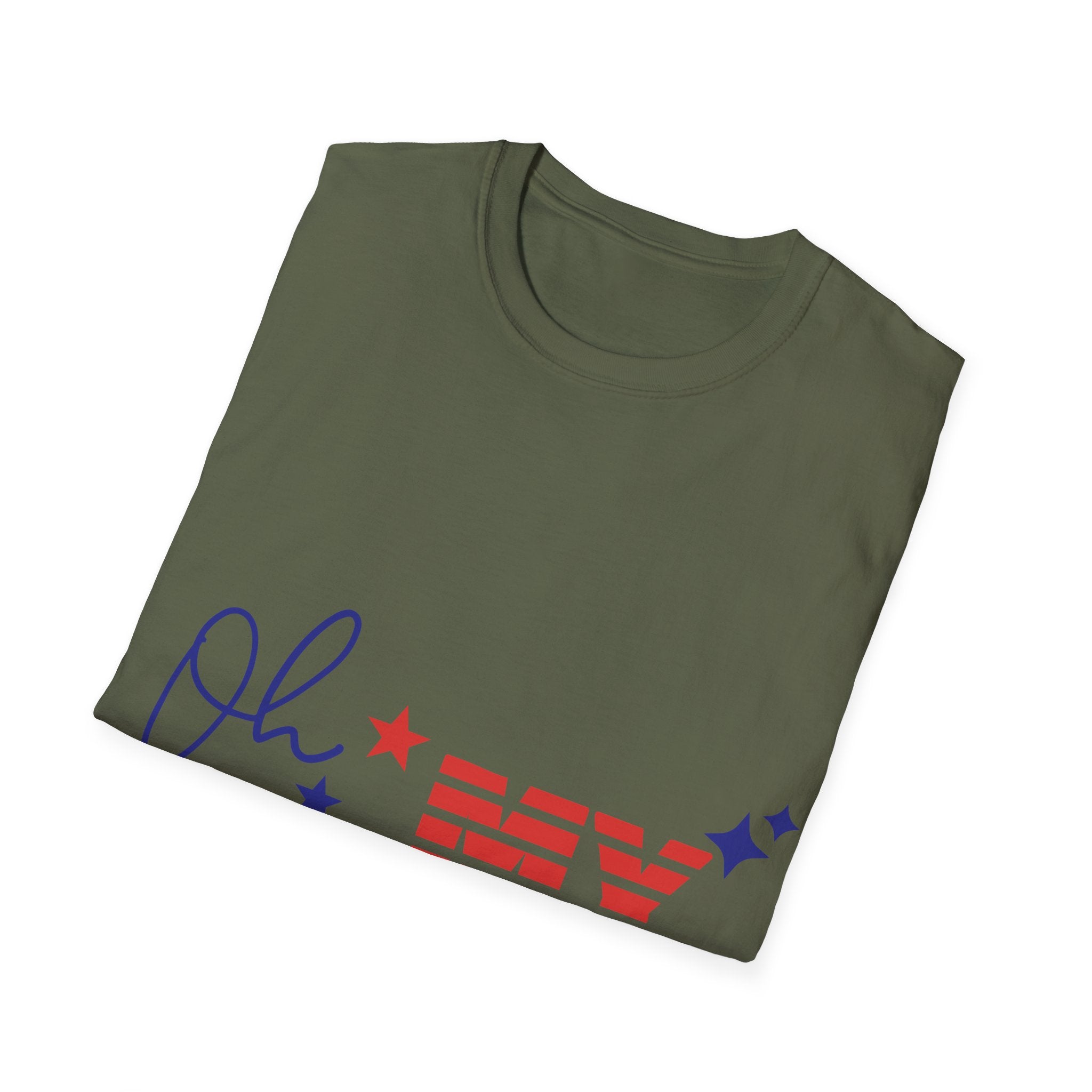 Oh My Stars Patriotic T-Shirt — Fourth of July USA Flag Design