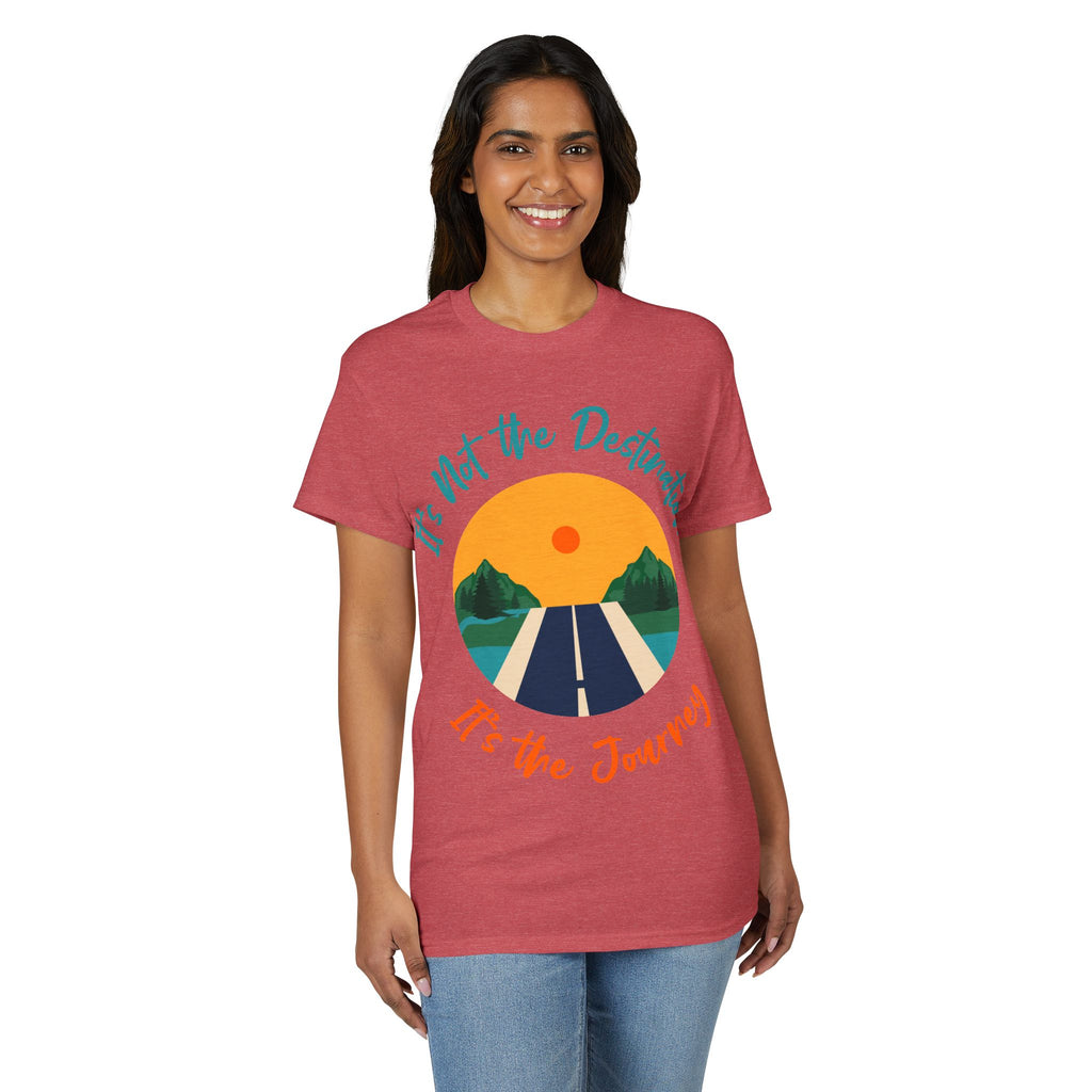 Journey Road T-Shirt — "It's Not the Destination, It's the Journey" Graphic Tee