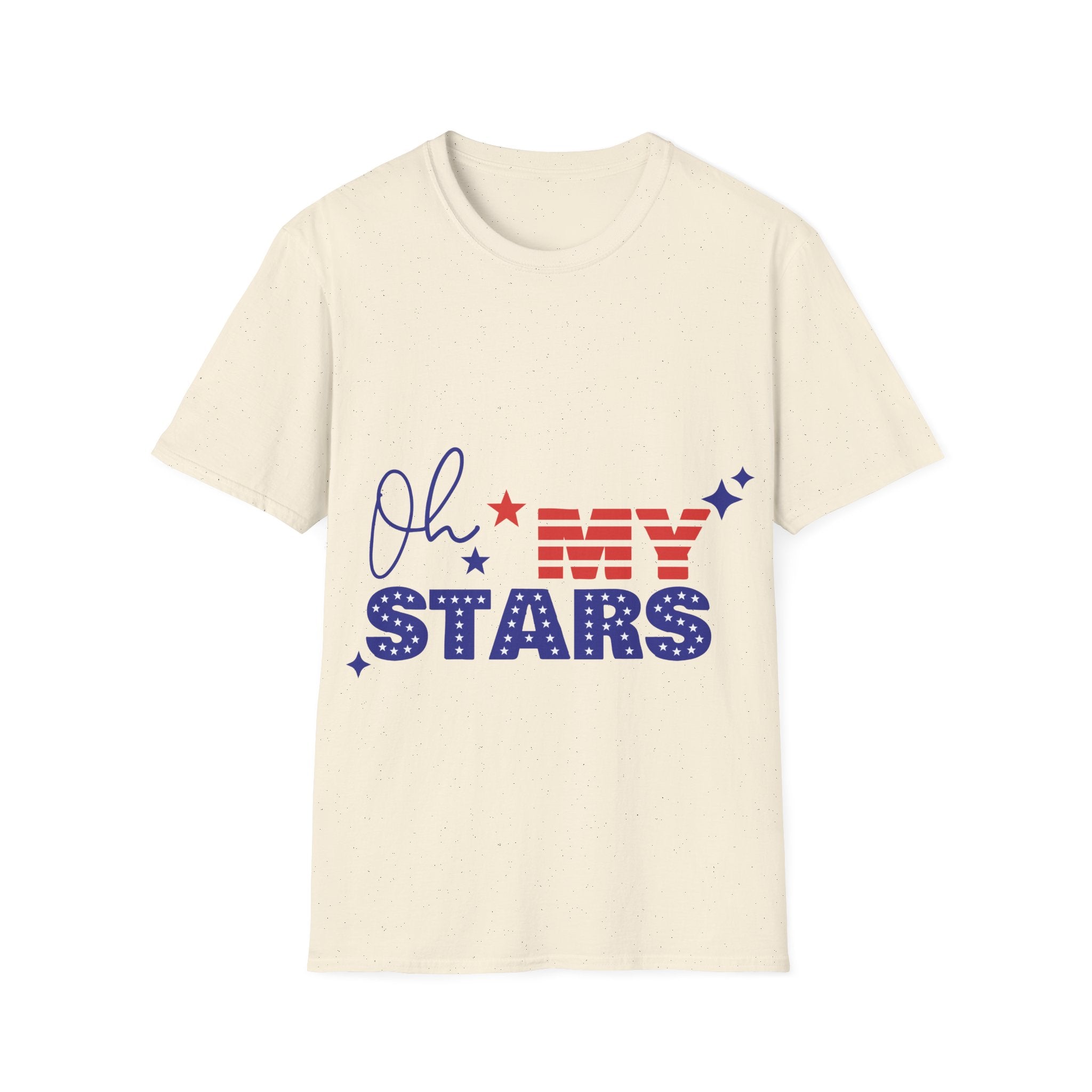 Oh My Stars Patriotic T-Shirt — Fourth of July USA Flag Design