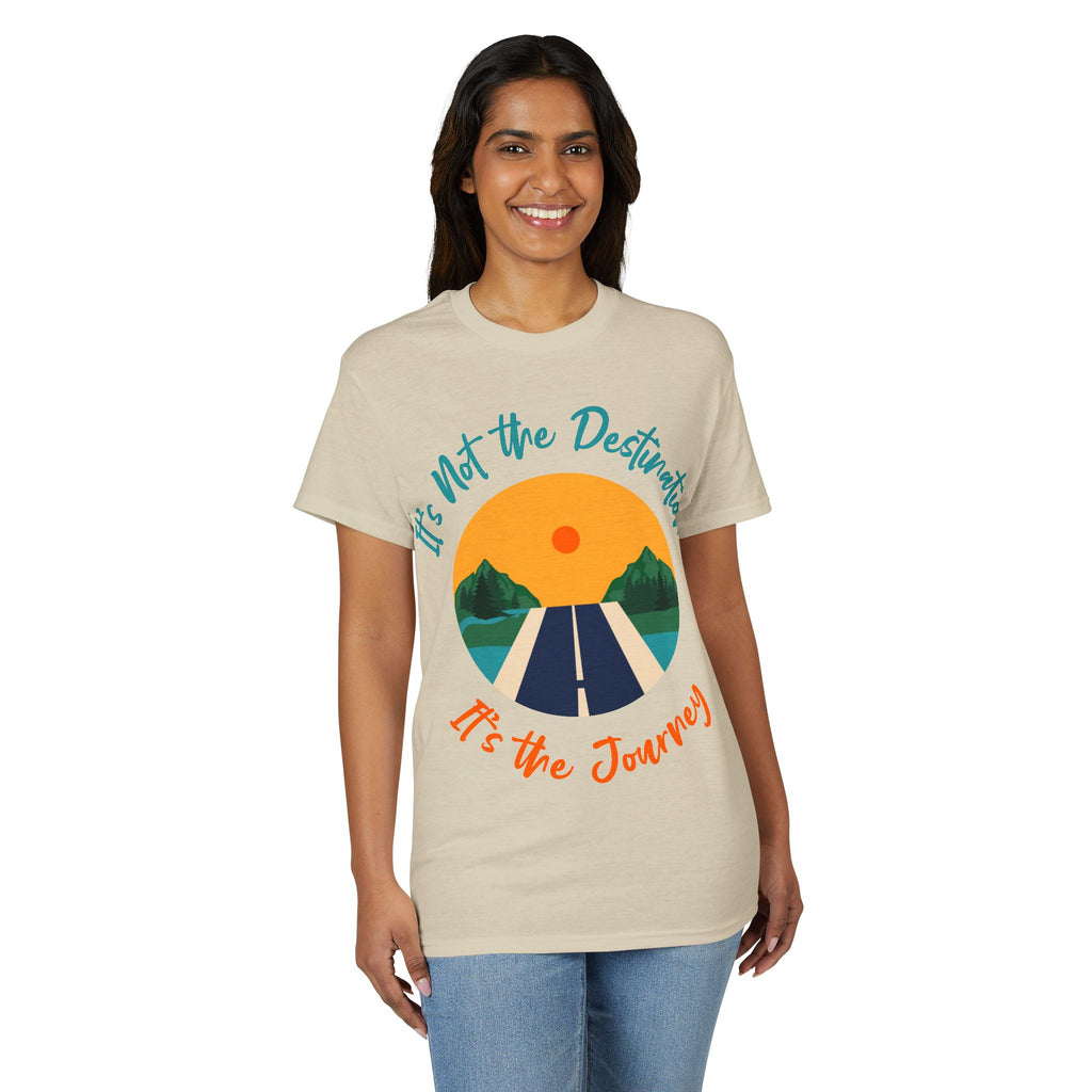 Journey Road T-Shirt — "It's Not the Destination, It's the Journey" Graphic Tee
