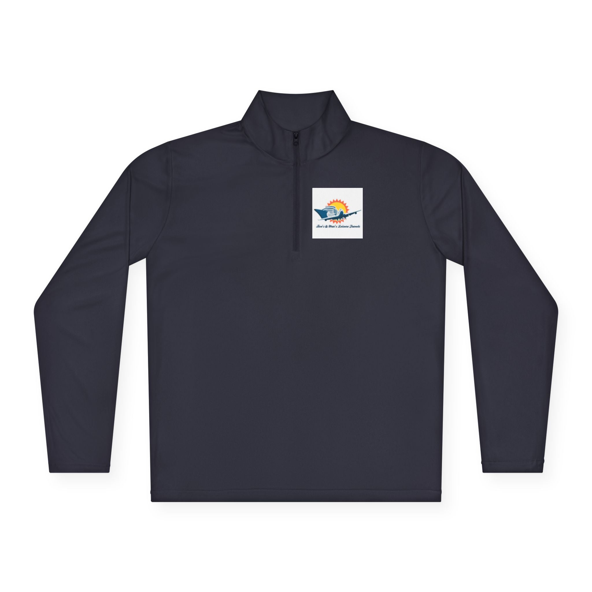 Sunset Surf Logo Quarter-Zip Pullover